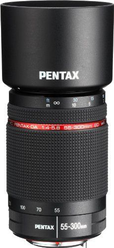 [New] PENTAX telephoto zoom lens HD PENTAX-DA55-300mmF4-5.8ED K mount APS-C size 222270