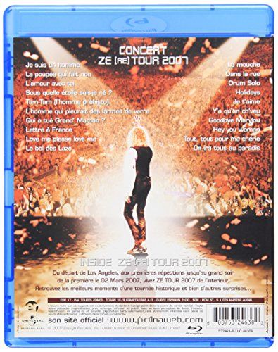 【新品】 Michel Polnareff Ze Tour 2007 [Blu-ray] [Import]