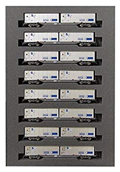 [Used] KATO N Gauge M250 Series Super Rail Cargo New Design Container Addition Set B 8 Baces 10-1420 Railway Model Train