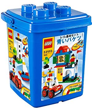 【中古】(未使用･未開封品)　レゴ (LEGO) 基本セット 青いバケツ (ブロックはずし付き) 7615