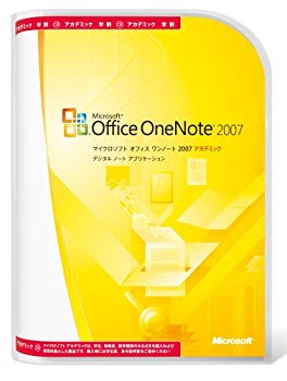 [Used] (Unused/Unopened) [Old product/manufacturer shipment end/support end] Microsoft Office ONENOTE 2007 Academic