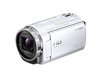 [Used] Sony Sony Video Camera HandyCam CX535 Built-in memory 32GB White HDR-CX535/W