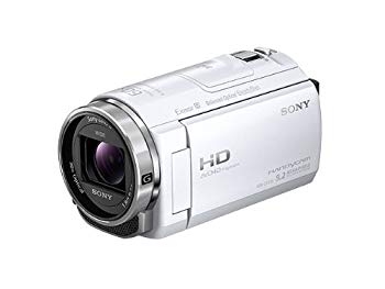 [Used] (Unused/Unopened) Sony SONY Video Camera HandyCam CX535 Built-in memory 32GB White HDR-CX535/W