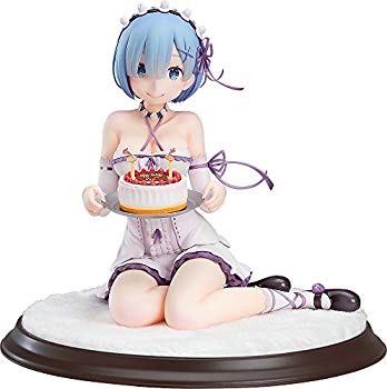 【中古】Re:ゼロから始める異世界生活 レム・バースデーケーキVer. 1/7スケール ABS&PVC製 塗装済み完成品