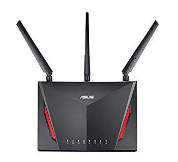 [Used] ASUS Gaming Wi-Fi Wireless Router RT-AC86U 11AC Dual Band AC2900 2167+750Mbps connection 18 units / 3 stories, 4LDK [PS4 / Wii U compatible]