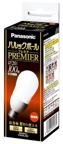 [New] Panasonic Park Ball Premier A25 Type Light bulb colored bulb 100 type E26 Original 1520 LM EFA25EL20H