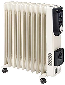 [Used] (Unused/Unopened) DBK oil heater (with ceramic heater) 10 fins [4-9 tatami mats] Hezc13/10JBH