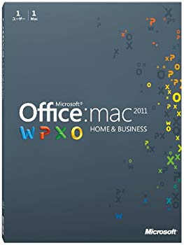 [Used] (Unused / Unopened) [Old product] Microsoft Office for Mac Home and Business 2011-1 Pack [Package]