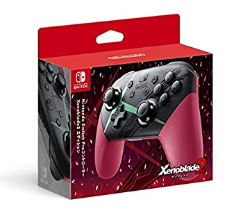 [Used] (Unused / Unopened) Nintendo Switch Pro controller Xenoblade2 edition