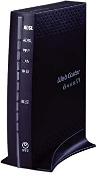 [Used] (Unused / Unopened) NTT West NTT West West Web Caster 6400m 47Mbps Built -in ADSL Router Web Caster 6400m NTT West