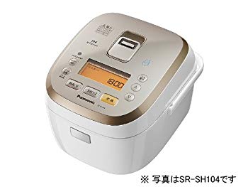 【中古】(未使用･未開封品)　パナソニック 1升 炊飯器 IH式 大火力おどり炊き シャンパン SR-SH184-N