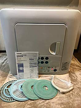 [Used] (Unused / Unopened) Toshiba Clothing Dryer ED-45C (W) Dried capacity 4.5kg Pure White