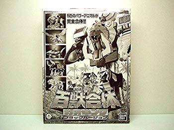 [Used] (Unused / Unopened) Hyakusan Sentai Gaoranger DX Super Alloy Hundred Beast Combined Gao King Black Version