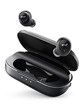 [Used] Anker Zolo Liberty (Bluetooth 4.2 Complete Wireless Earphone) [PSE Certified / Up to 24 Hours Music Play / Siri Compatible / IPX5 Waterproof Standard] (Black)
