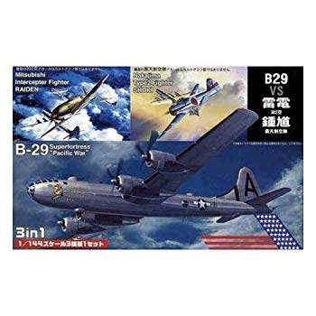 【中古】(未使用･未開封品)　フジミ模型 1/144 B-29 太平洋戦争 vs. 雷電・鍾馗