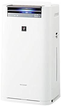 [Used] (Unused / Unopened) Sharp humidified air purifier plasma cluster 25,000 slim standard type White KI-JS70-W