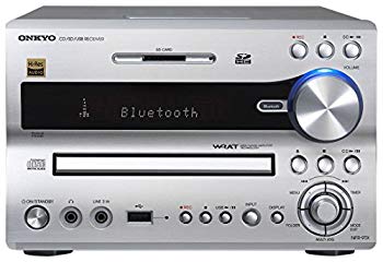 [Used] ONKYO NFR-9TX CD/SD/USB Receiver Bluetooth/High-resolution compatible Silver NFR-9TX (S) [Domestic genuine]