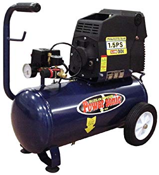 【中古】(未使用･未開封品)　パオック(PAOCK) Power sonic(パワーソニック) オイルレス エアー コンプレッサー OLV-1530 30L