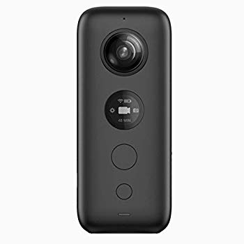 【中古】(未使用･未開封品)　Insta360 ONE X 5.7K 360度動画 手ブレ補正機能FlowState搭載 360度カメラVブラック 高さ114.56mm x 幅48mm x 奥行き27.60mm(レンズ含む)  CM448