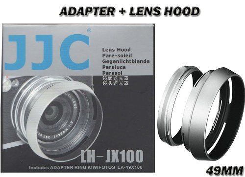 [New] JJC Metal-made Fuji Film FUJIFILM FinePix X100 exclusive lens hood LH-X100 Compatible product