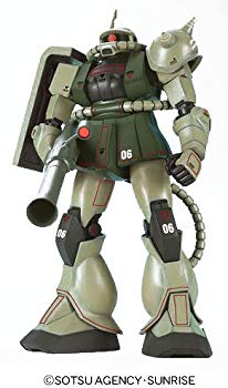 [Used] (Unused / Unopened) JG MS-06F Mass-produced Zaku II Real Type Color (Finished product) (Mobile Suit Gundam)
