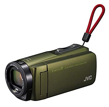 [Used] (Unused / Unopened) JVCKENWOOD JVC Video Camera Everio R waterproof 32GB Khaki GZ-R470-G