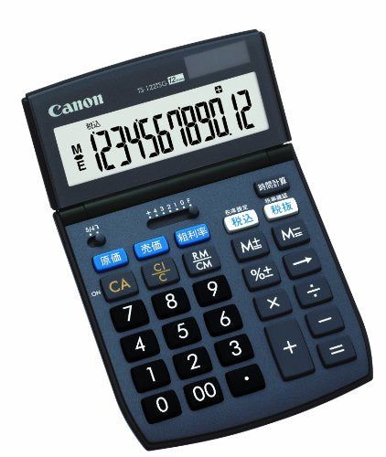 [New] Canon 12-digit clean TS-122TSG SOB Green Purchase Law Completely Complacement Business Calculation Function