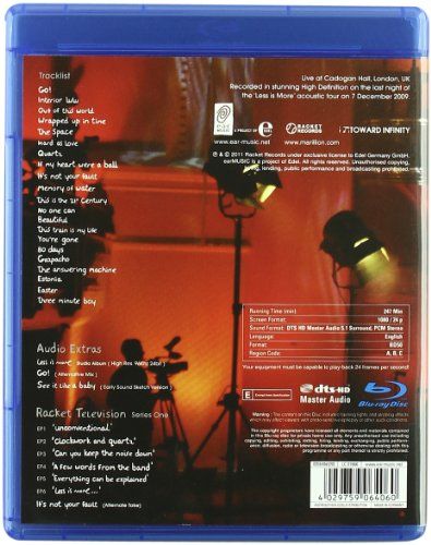 [New] Marilion Live from Cadogan Hall [Blu-ray] [Import]