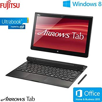 [Used] Fujitsu Arrows Tab QH77/M Black FARQ77M