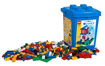 [Used] Lego (LEGO) Basic set blue bucket 4267