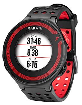 [Used] Garmin (Garmin) Running Watch Clock GPS FOREATHLETE 220J Black/Red Bluetooth compatible [Japan Genuine] 114764