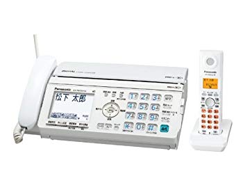 【中古】(未使用･未開封品)　パナソニック おたっくす デジタルコードレスFAX 子機1台付き ホワイト KX-PW520DL-W