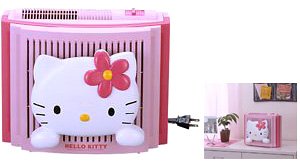 【中古】(未使用･未開封品)　TWINBIRD 空気清浄機(キティ) AC-4313KT