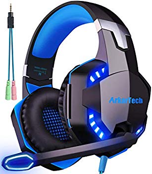 [Used] (Unused / Unopened) ARKARTECH G2000 Gaming Headset Headphone Headphone Game Head Set Mike PC PC PC Skype FPS Compatible Man