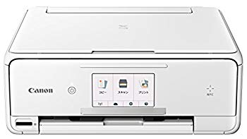 [Used] Old model Canon Inkjet printer Multi machine TS8030 WH White