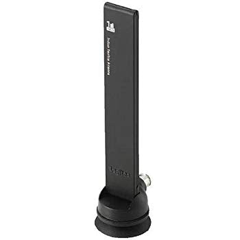 【中古】(未使用･未開封品)　Logitec ワンセグホームアンテナ/3mケーブル付/ブラック LDT-ANT1C3BK