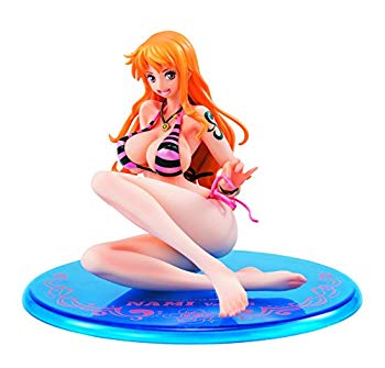 [Used] (Unused / Unopened) Portrait.Of.pirates One Piece "Limited Edition" Nami Ver.bb_pink finished product (Wonder Festival 2016 [Winter], Mega Train Shop, Pu