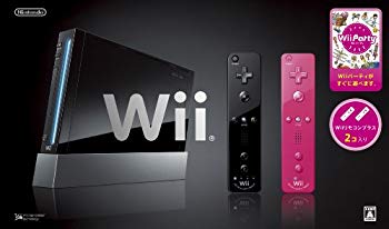 [Used] (Unused / Unopened) Wii body (black) 2 Wii remote control plus, Wii party included [Manufacturer&