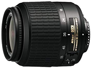 [Used] (Unused / Unopened) Nikon AF-S DX ZOOM Nikkor ED 18-55mm F3.5-5.6g For Black Digital SLR
