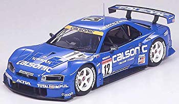 【中古】(未使用･未開封品)　タミヤ 1/24 マスターワークコレクション No.22 カルソニック スカイライン GT-R2003 塗装済み完成モデル 21022 完成品