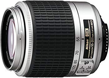 [Used] (Unused / Unopened) Nikon AF-S DX Zoom Nikkor ED 55-200mm F4-5.6g For Silver Digital SLR