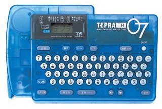 [Used] King Jim Label Writer Tepura TR07 Blue