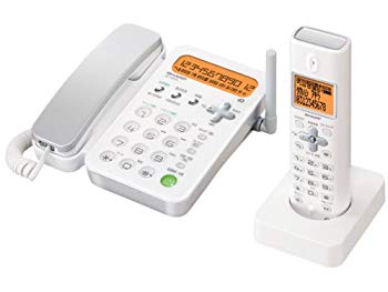 [Used] (Unused / Unopened) SHARP Digital Cordless Telephone with 1 White with 1 White JD-N51CL-W