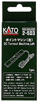 【中古】(未使用･未開封品)　KATO HOゲージ ポイントマシン 左 2-503 鉄道模型用品