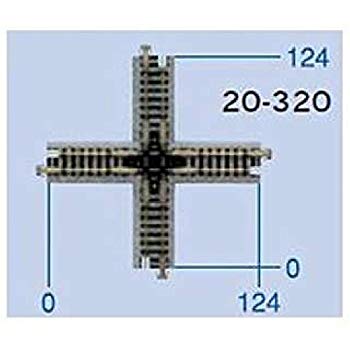 【中古】(未使用･未開封品)　KATO Nゲージ 交差線路90° 20-320 鉄道模型用品