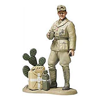 [Used] (Unused/Unopened) Tamiya 1/16 World Figure Series No.10 German Army African Corps Tanks Plastic Model 36310