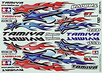 [Used] (Unused / Unopened) Tamiya OP839 Marking Sticker Star & Fire