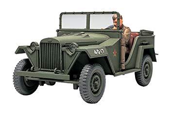 [Used] (Unused/Unopened) Tamiya 1/48 Military Miniature Series No.42 Soviet Army Field Car GAZ-67B Plastic Model 32542