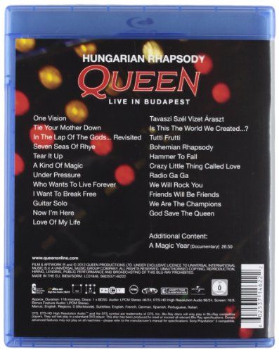 [New] Queen: Hungarian Rhapsody [Blu-ray] [Import]