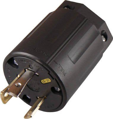 [New] American Electric Holding Nylon Plug Land 2P30A250V 3322NL6